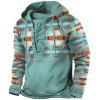 Men's Outdoor Tribal Aboriginal Elements Printed Casual Sweatshirt