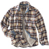 Men's Plaid Lamb Cashmere Retro Shirt