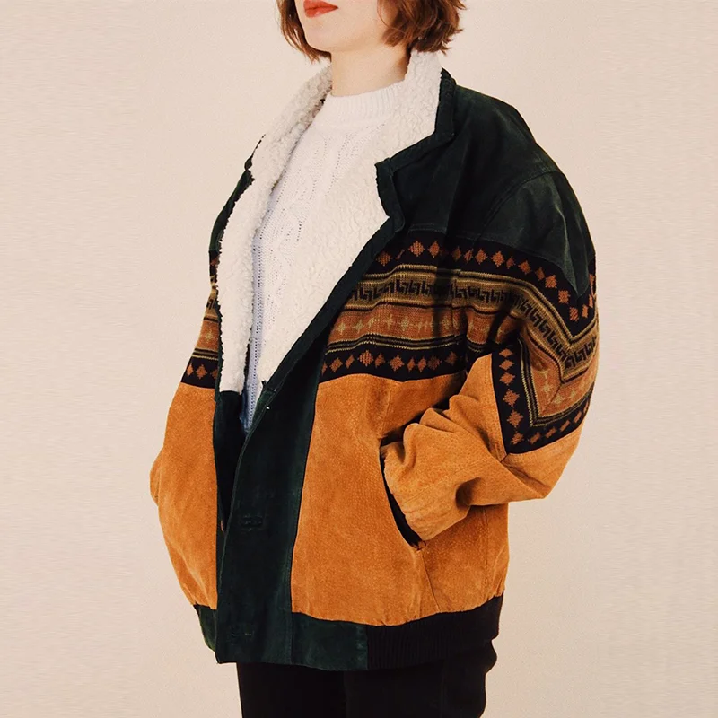 Vintage Striper Women's Cotton Jacket