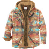 Men's Autumn & Winter Outdoor National Style Hooded Jacket