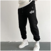Pattern Print Bouquet Foot Sweatpants